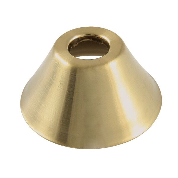 58Inch OD Bell Flange, Brushed Brass